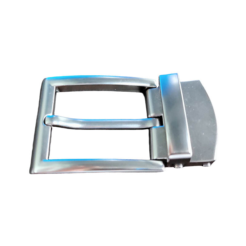 What specific effect does sandblasting treatment on the surface of zinc alloy belt buckles have on improving adhesion?